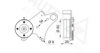 PEUGE 128135 Tensioner Pulley, v-ribbed belt